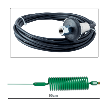 CB Aerial Kit - Green Tornado Mini Stinger & Roof Stud Mount (Complete Offer)