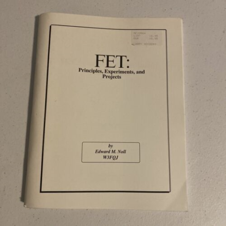 Discontinued MFJ-3504 - FET Principles book