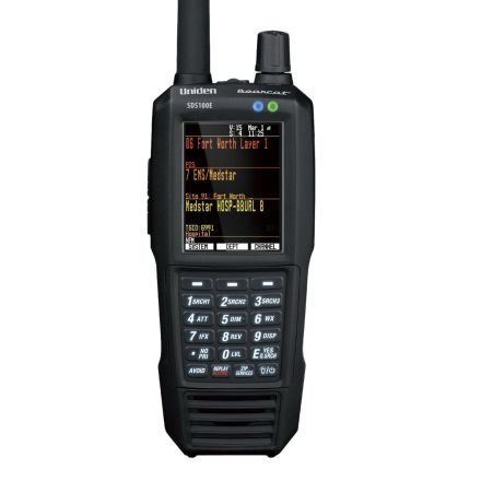B - GRADE UNIDEN SDS-100 EDN (Super Pre-Loaded) Handheld Scanner Receiver (Good Condition)