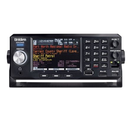 SOLD! B GRADE Uniden SDS-200E + Activated DMR + NXDN Desk Top/Mobile Scanner Receiver 