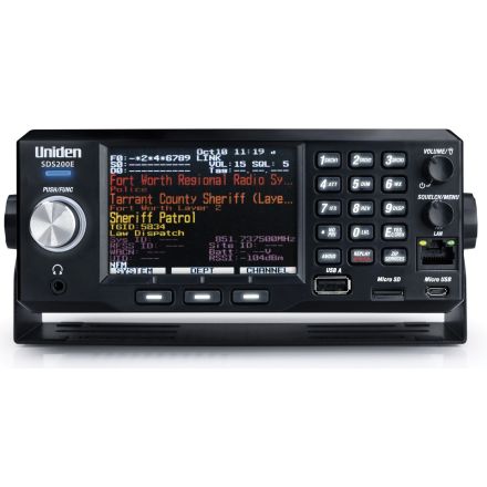 SOLD! B GRADE Uniden SDS-200E + Activated DMR + NXDN + ProVoice Desk Top/Mobile Scanner Receiver LIKE NEW