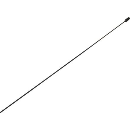 Sirio Replacement Stainless Steel Whip - 3.0 x 1000 x 1.5 Black 