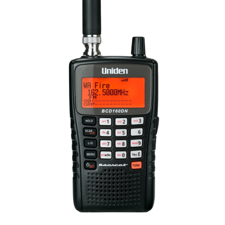 Uniden UBCD160DN (Super Pre-Loaded) Handheld Digital Scanner