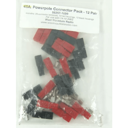 Discontinued 12 x spare connector pairs for RIGrunner (45 Amp)