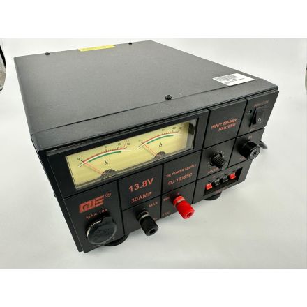 SOLD! USED QJE QJ-1830sc (30 Amp) Linear Power Supply 