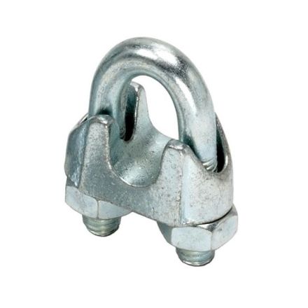 Discontinued Wire Rope Grip - Zinc (4mm)