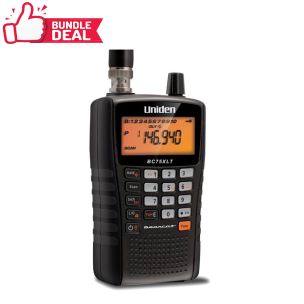 Uniden UBC-75XLT Handheld Scanner Bundle Deal 