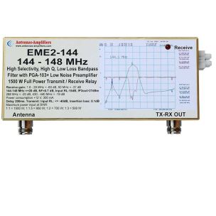 DUAL EME2-144EXP 2M Ultimate TX RX Relay Switches