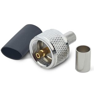 M&P - PL259 Male Connector (for 7.3mm Coax) (Crimp)