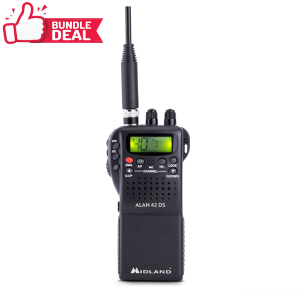 Midland Alan 42DS CB Radio Bundle Deal 