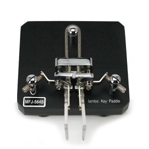 MFJ-564B* - Deluxe Iambic Black paddles