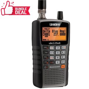 Uniden UBC-125XLTC (Super Pre Loaded) Handheld Scanner BUNDLE DEAL